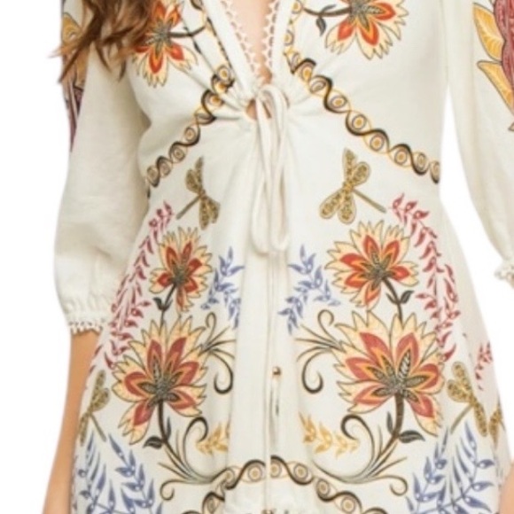 Farm Rio Boho Glam Maxi Dress NWT - Picture 8 of 11